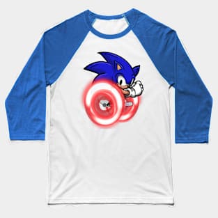 Wheelchair Sonic Baseball T-Shirt